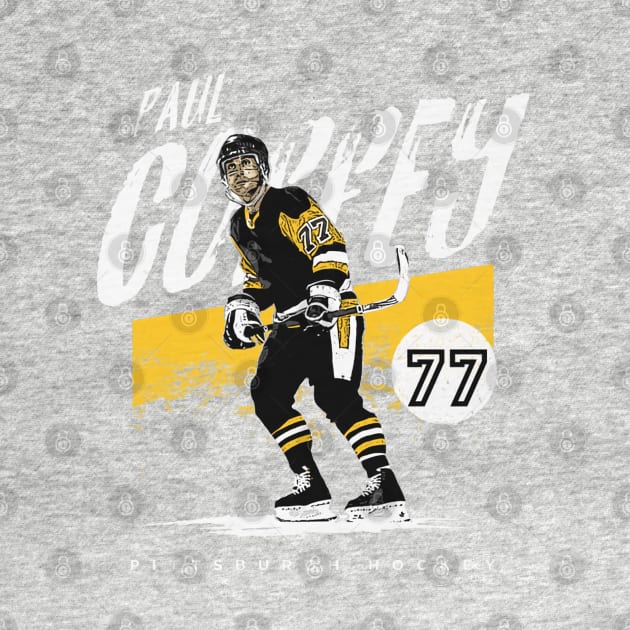 Paul Coffey Pittsburgh Grunge by lavonneroberson